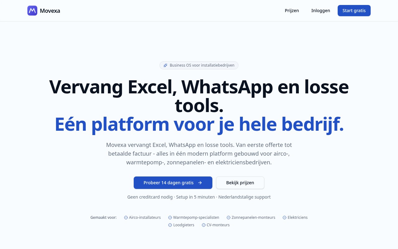 Voorbeeld van Movexa